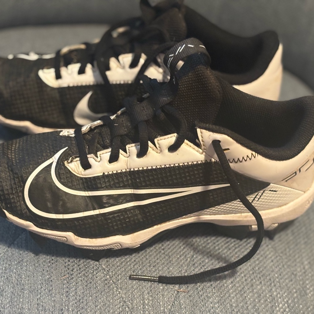 Nike Kids Black and White Athletic Sneakers